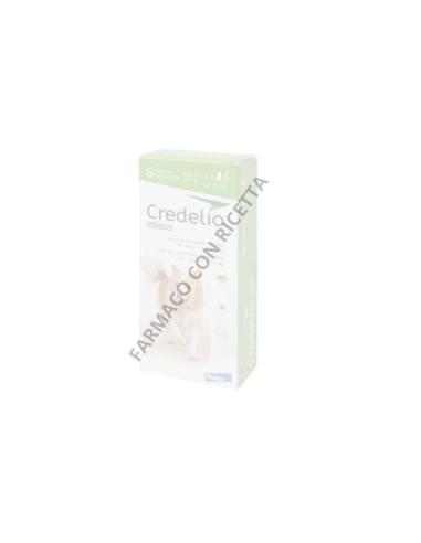 Credelio Verde 450 mg Cani 11kg-22kg 6 Compresse Masticabili