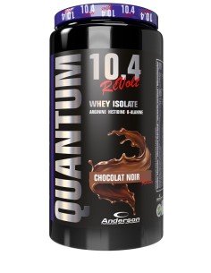 ANDERSON QUANTUM 10.4 REVOLT 800g - Proteine WHEY Isolate 90% Volactive® - CHOCOLAT NOIR