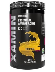 ANDERSON XAMIN Tropical 312g - EAA Aminoacidi Essenziali Completi in Polvere Kyowa® - Massima Sintesi Muscolare