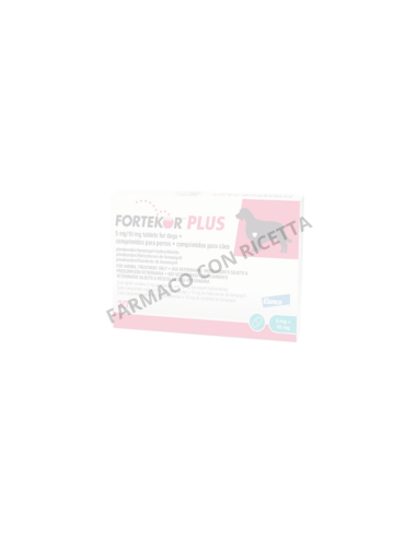 Fortekor Plus 5 mg/10 mg 30 Compresse Per Cani