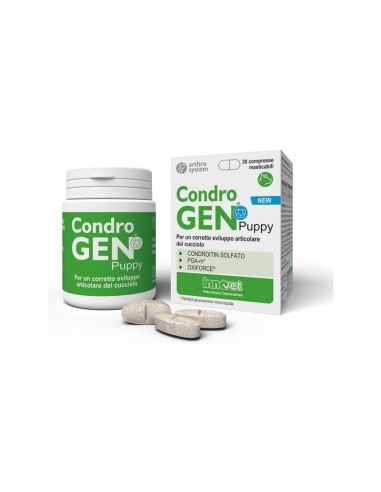 Condrogen Puppy 30 Compresse: Sviluppo Articolare e Scheletrico Cuccioli