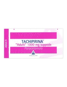 TACHIPIRINA 10 SUPPOSTE 1000MG ADULTI
