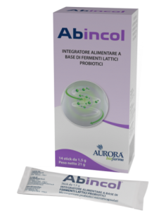 AURORA BIOFARMA ABINCOL 14 STICK OROSOLUBILI