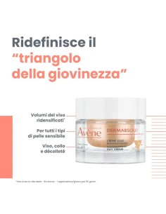 AVENE DERMABSOLU CREMA GIORNO RIDENSIFICANTE ANTI-ETA' NUOVA FORMULA 50 ML 2