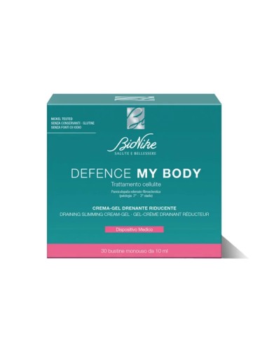 BIONIKE CREMA GEL DRENANTE RIDUCENTE DEFENCE MY BODY 30 BUSTINE DA 10ML