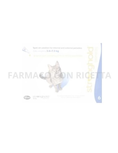 Stronghold Blu 2,6-7,5 kg 45 mg 3 Pipette Spot-On