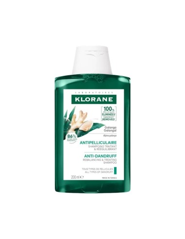 KLORANE SHAMPOO ANTIFORFORA TRATTANTE & RIEQUILIBRANTE GALANGA 200 ML