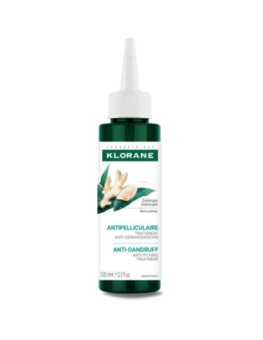 Klorane Lozione Trattamento Antiforfora e Antiprurito alla Galanga, 100ml