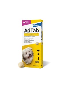 Adtab Per Cani 2,5kg-5,5kg Elanco 3 Compresse Masticabili 112mg