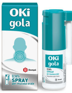 OKI GOLA SPRAY DOMPE' 0,16% 15ML