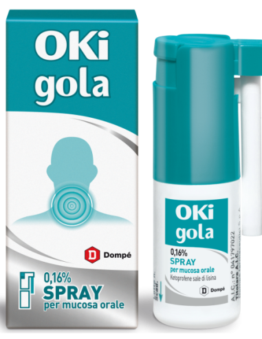 OKI GOLA SPRAY DOMPE' 0,16% 15ML