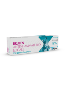 BRUFEN ANTINFIAMMATORIO LOCALE GEL 40G 5%