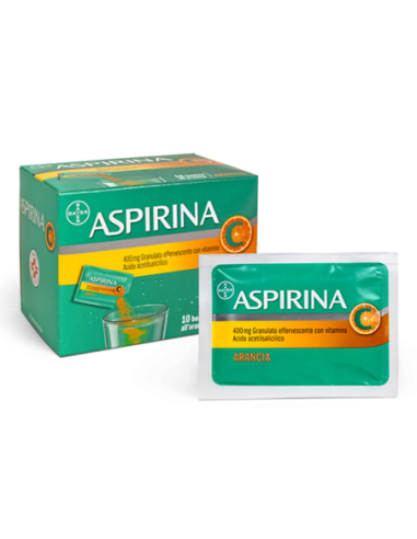 Aspirina C Raffreddore Influenza 400mg Acido Acetilsalicilico 10 Bst