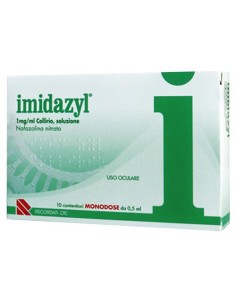IMIDAZYL COLLIRIO 10 FLACONI MONODOSE 1MG/ML