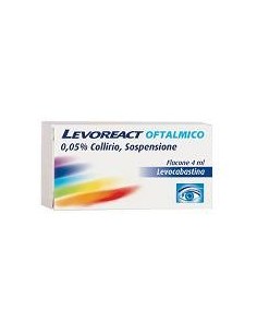 LEVOREACT OFTA COLLIRIO ANTISTAMINICO 4ML 0,5MG