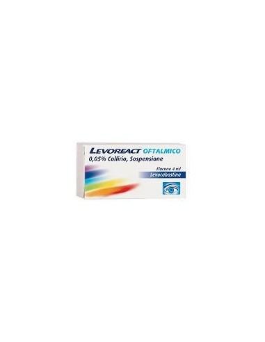 LEVOREACT OFTA COLLIRIO ANTISTAMINICO 4ML 0,5MG