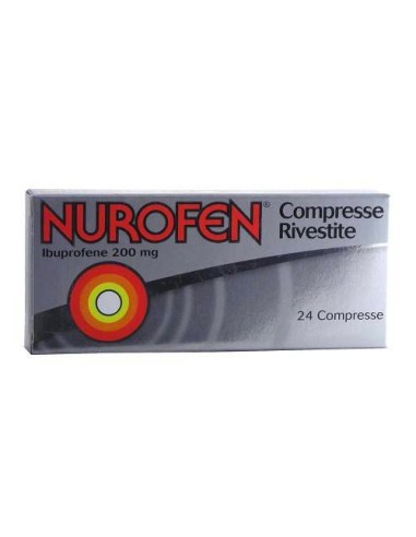 NUROFEN 24 COMPRESSE RIVESTITE 200MG