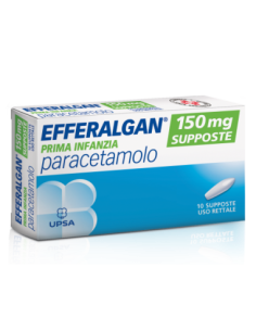 EFFERALGAN 10 SUPPOSTE BAMBINI  150MG