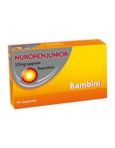 NUROFEN JUNIOR BAMBINI10 SUPPOSTE 125MG