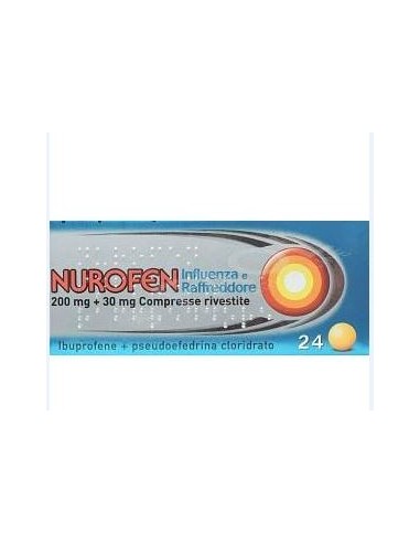NUROFEN INFLUENZA E RAFFREDDORE 24 COMPRESSE