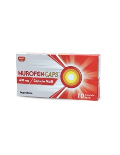 NUROFENCAPS 10 CAPSULE MOLLI 400MG
