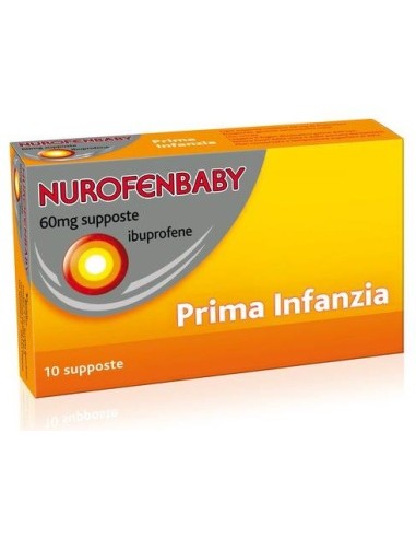 NUROFENBABY PRIMA INFANZIA 10 SUPPOSTE 60MG