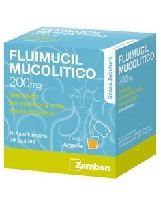 FLUIMUCIL MUCOLITICO 200MG SENZA ZUCCHERO 30 BUSTINE
