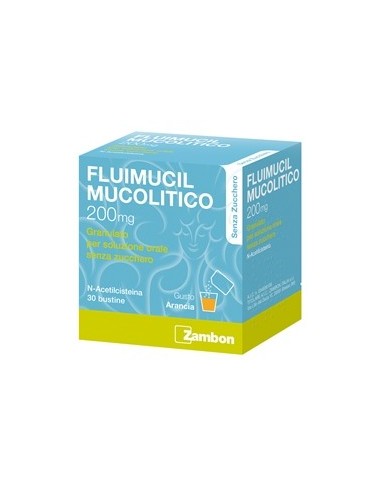 FLUIMUCIL MUCOLITICO 200MG SENZA ZUCCHERO 30 BUSTINE