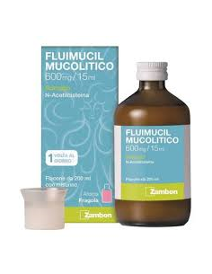 FLUIMUCIL MUCOLITICO SCIROPPO 600MG/15ML 200ML