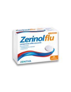 ZERINOLFLU 20 COMPRESSE EFFERVESCENTI CON VITAMINA C