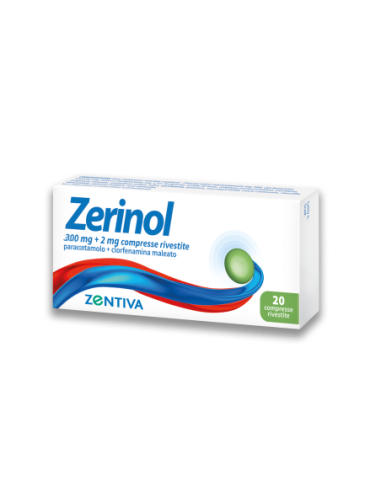 ZERINOL 20 COMPRESSE RIVESTITE 300MG+2MG