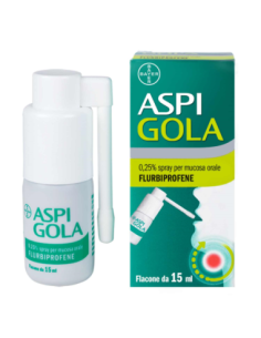 ASPI GOLA SPRAY GOLA INFIAMMATA 15ML 0,25%