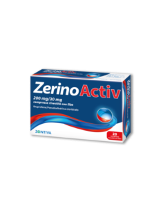 ZERINOACTIV 20 COMPRESSE 200MG+30MG