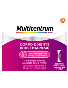 MULTICENTRUM BOOST MAGNESIO 30 BUSTINE OROSOLUBILI
