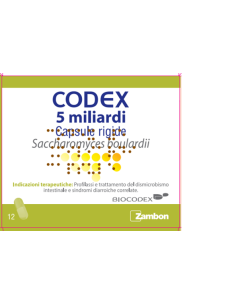 CODEX 12 CAPSULE 5MLD 250MG