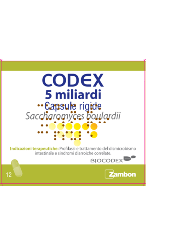 CODEX 12 CAPSULE 5MLD 250MG