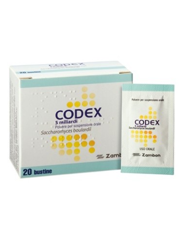 CODEX 20 BUSTINE 5MLD 250MG