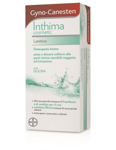 GYNOCANESTEN INTHIMA COSMETIC DETERGENTE INTIMO LENITIVO CON GLICINA 200 ML