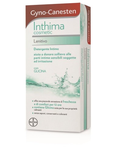 GYNOCANESTEN INTHIMA COSMETIC DETERGENTE INTIMO LENITIVO CON GLICINA 200 ML