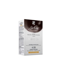 BIONIKE SHINE ON TRATTAMENTO COLORANTE CAPELLI CASTANO CIOCCOLATO 4.05
