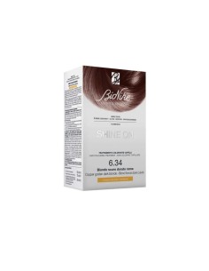BIONIKE SHINE ON TRATTAMENTO COLORANTE CAPELLI BIONDO RAMATO 6.34
