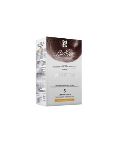 BIONIKE SHINE ON TRATTAMENTO COLORANTE CAPELLI CASTANO CHIARO 5