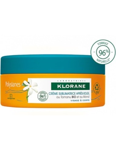 KLORANE CREMA SUBLIMATRICE DOPOSOLE VISO E CORPO TAMANU E MONOI 200 ML