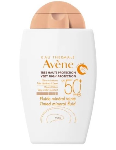 AVENE SOLARE FLUIDO MINERALE SPF50+ NUOVA FORMULA 40 ML