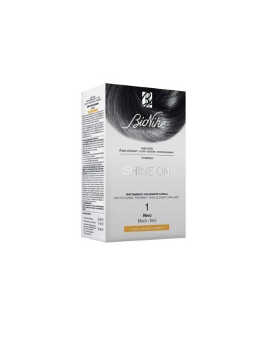 BIONIKE SHINE ON TRATTAMENTO COLORANTE CAPELLI NERO 1