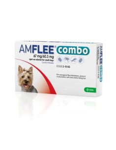 AMFLEE Combo 67mg/60,3mg Cani (2-10Kg) KRKA 1 Pipetta