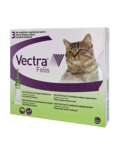 VECTRA FELIS SPOT-ON GATTI 3 PIPETTE ANTIPARASSITARIE