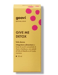 GOOVI GIVE ME DETOX LINFA DONNNA INTEGRATORE 50 ML