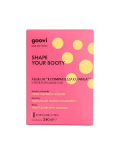 GOOVI CELLULITE & COMPATTEZZA CUTANEA SHAPE YOUR BOOTY 24 STICK PACK DA 10 ML