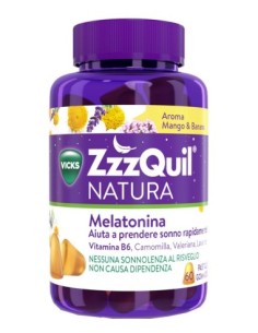 ZZZQUIL NATURA MANGO & BANANA 60 PASTIGLIE GOMMOSE